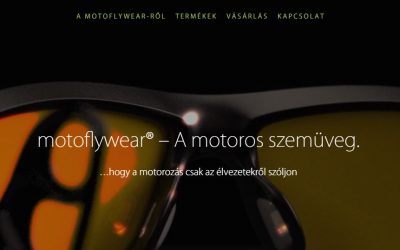 Referencia: Weboldal: motoflywear weboldal